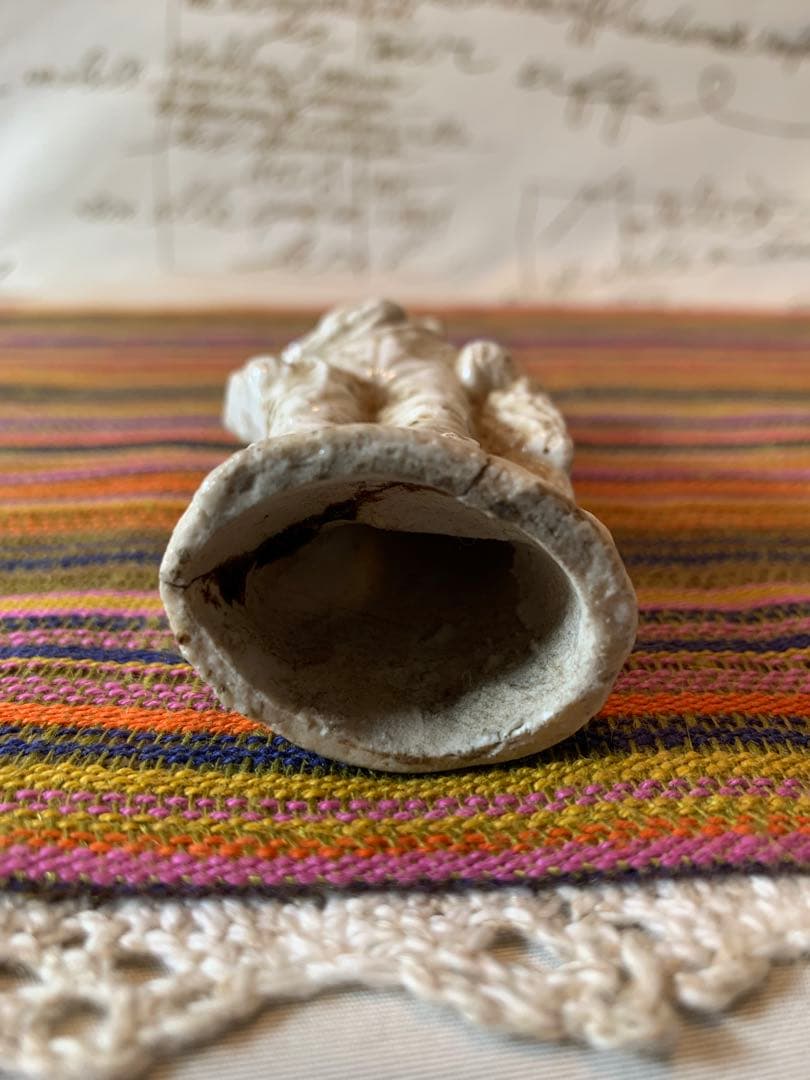 フランス製　アンティーク　ビクトリア調ペアの人形でディテールが細かく魅力的！