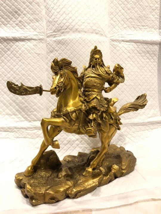 三国志 関羽像 フィギュア・置物