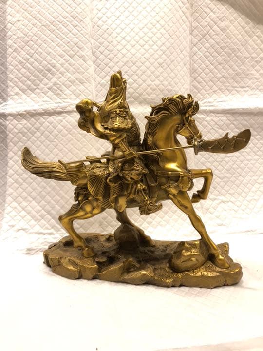 三国志 関羽像 フィギュア・置物