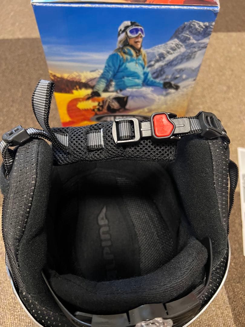 美品★アルピナalpina pro 6.3flex 58〜61サイズ　ヘルメット