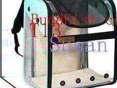 ?ペット バッグ ペット用キャリーバッグ 犬猫兼用Wq