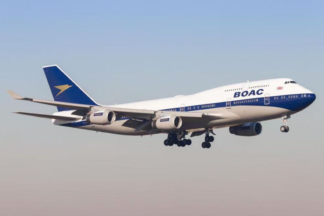 ブリティッシュ・エアウェイズ航空 Airlinertags B747-400