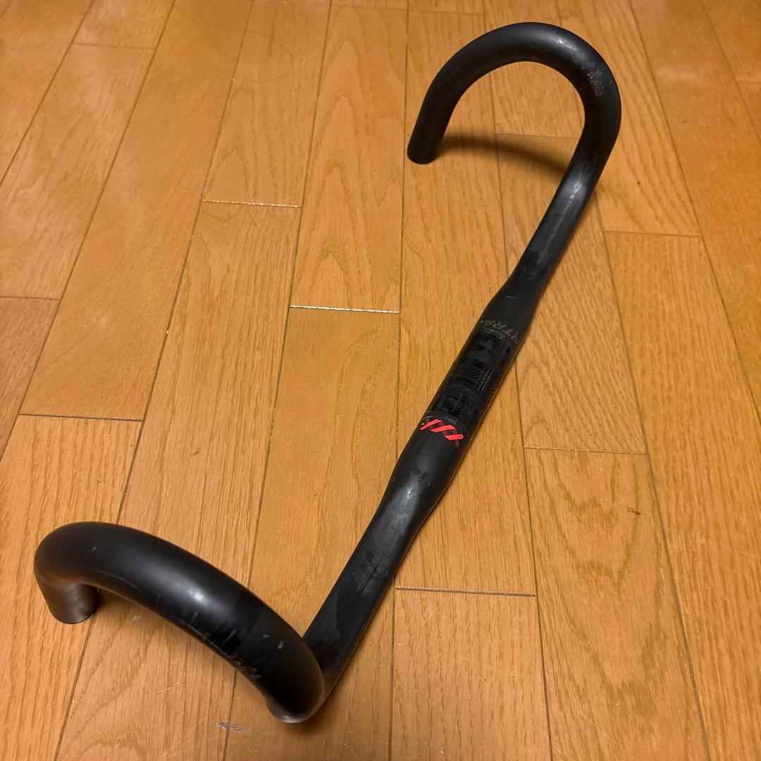 ボントレガーXXX VR-C カーボンハンドル クランプ痕、凹みあり