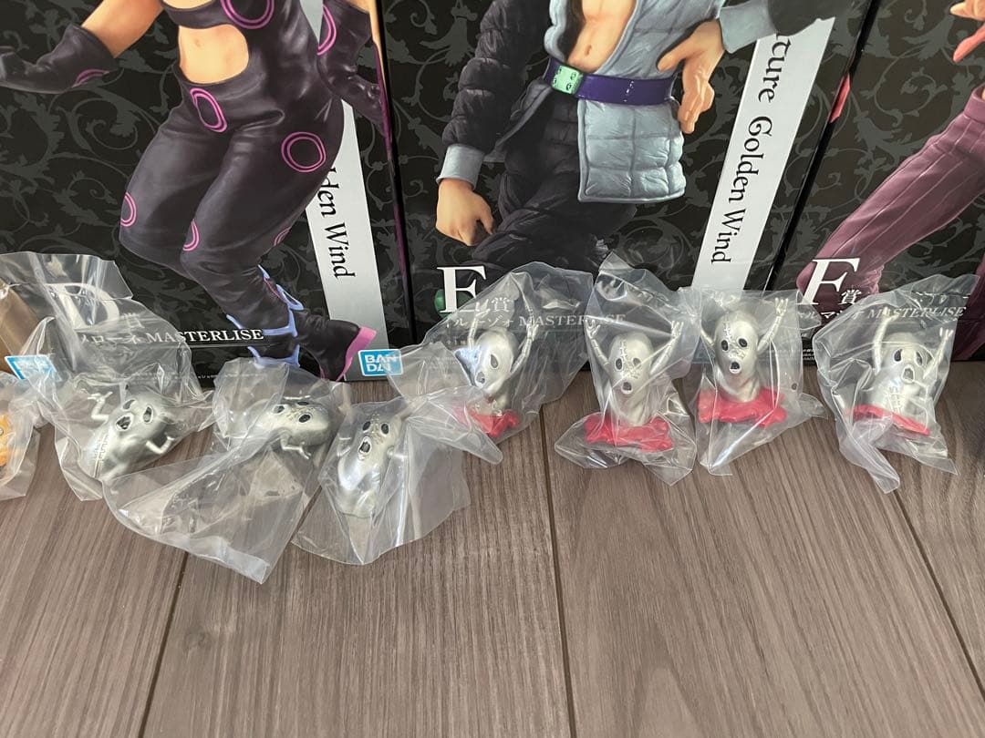 一番くじジョジョの奇妙な冒険　黄金の風　フィギュアセット