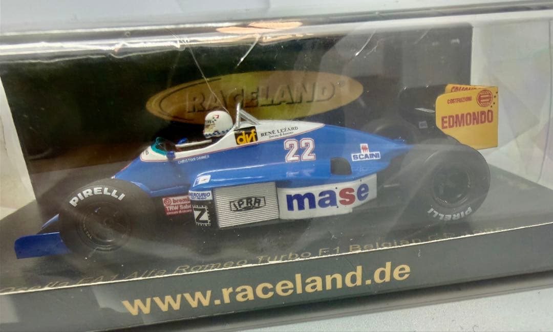 【400台限定】スパーク 1/43 オゼッラ FA1 アルファロメオ 1986