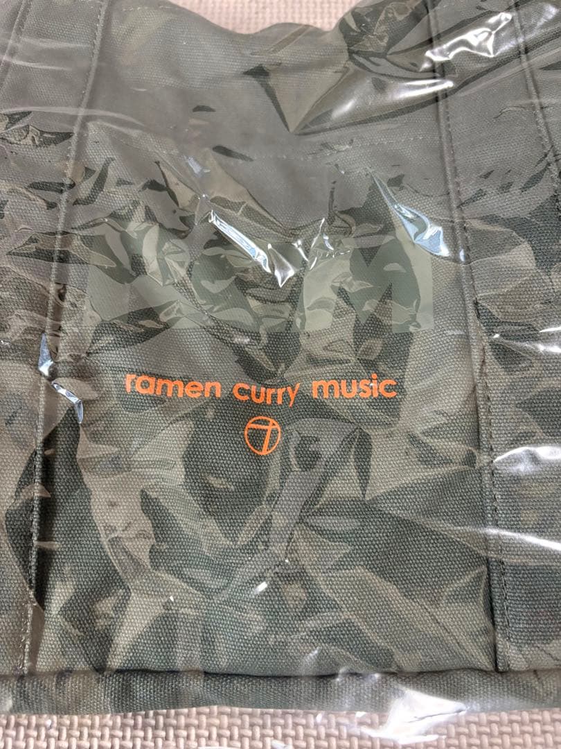 奥田民生　トートバッグ RCM 仕切り付きトート カーキ