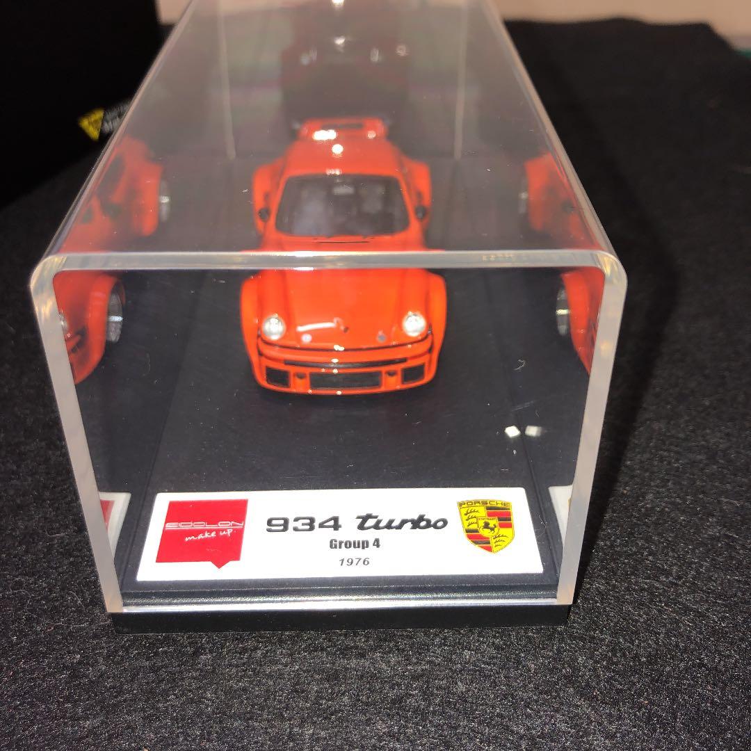 メイクアップ1／43、VISIONemポルシエ934グループ4.1976オレンジ