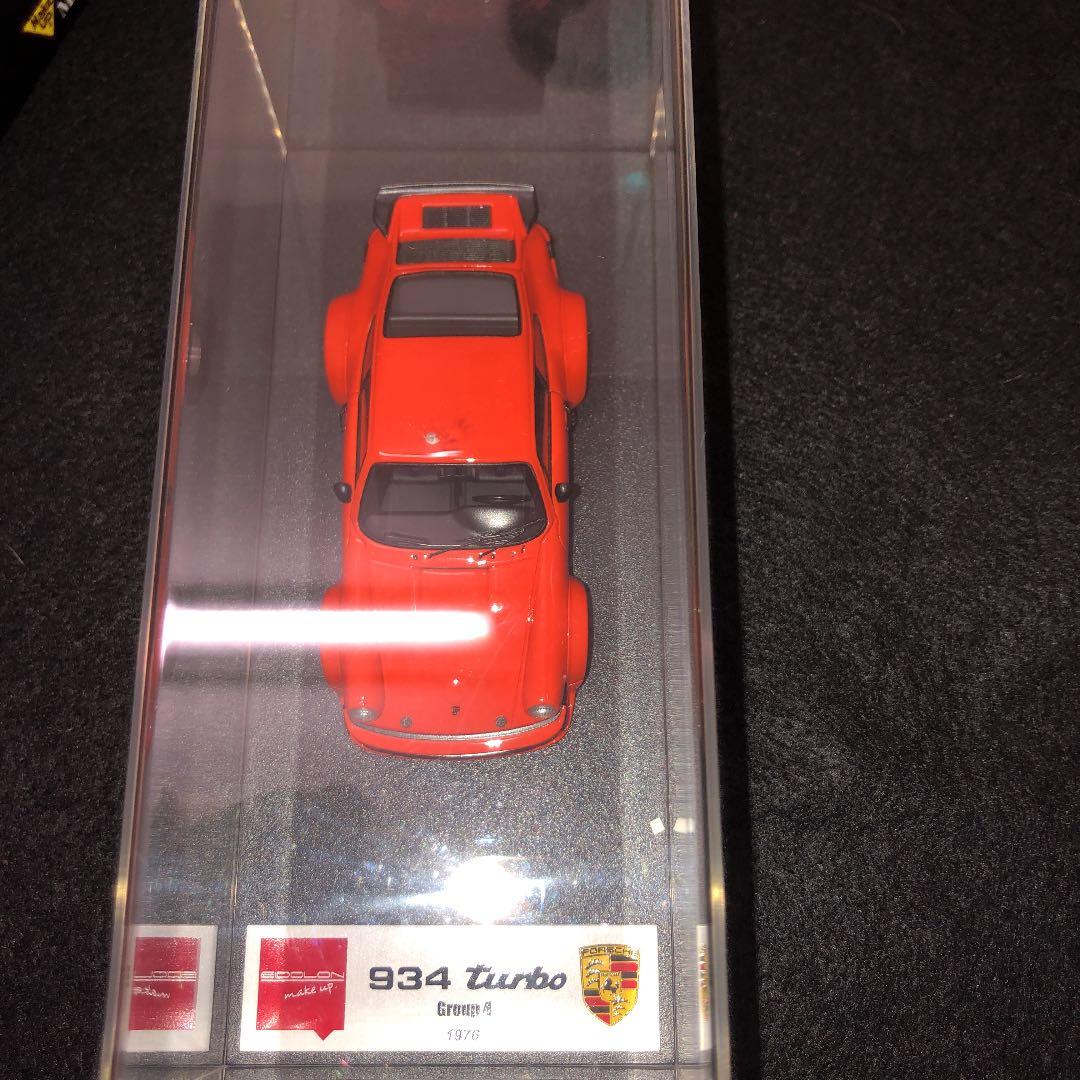 メイクアップ1／43、VISIONemポルシエ934グループ4.1976オレンジ