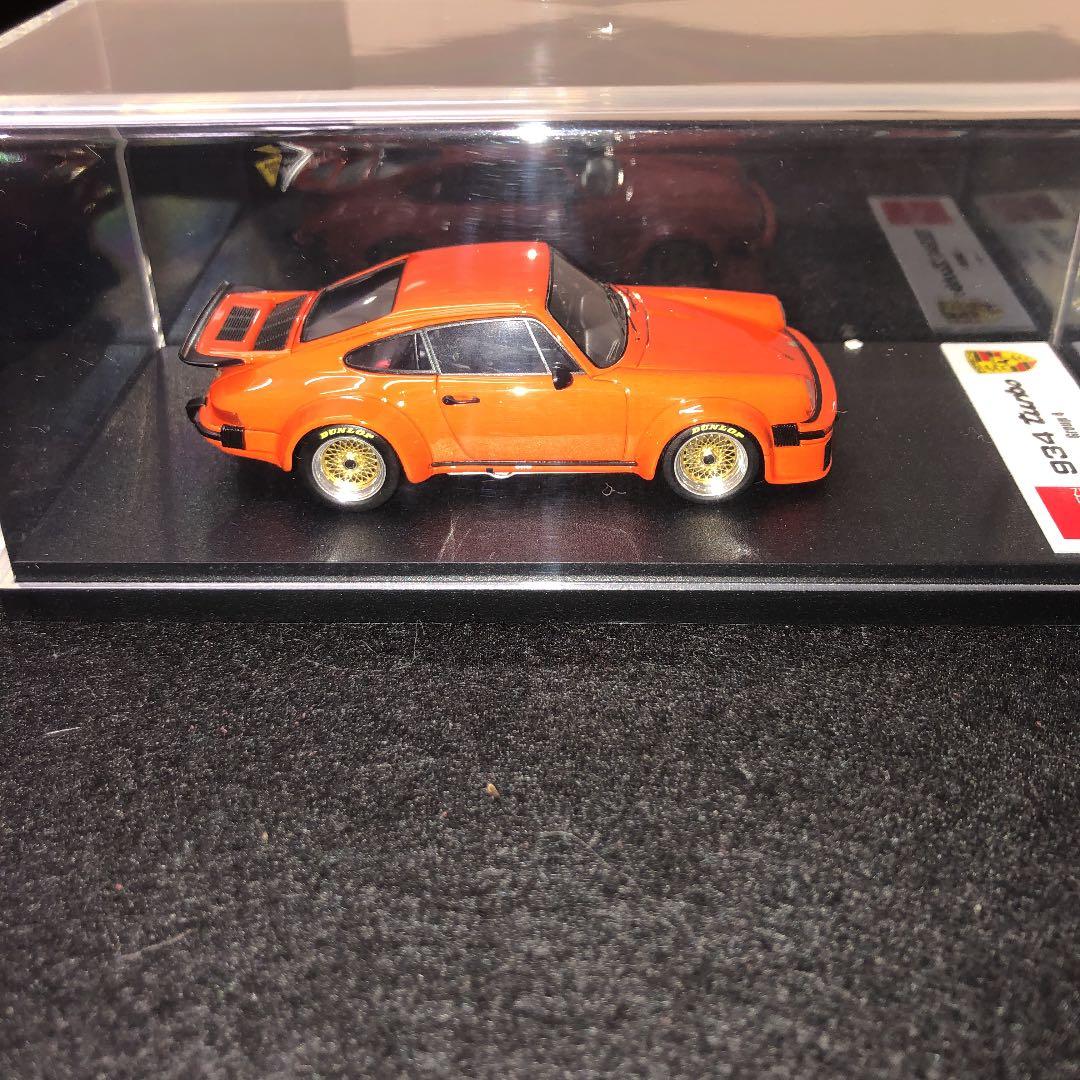メイクアップ1／43、VISIONemポルシエ934グループ4.1976オレンジ