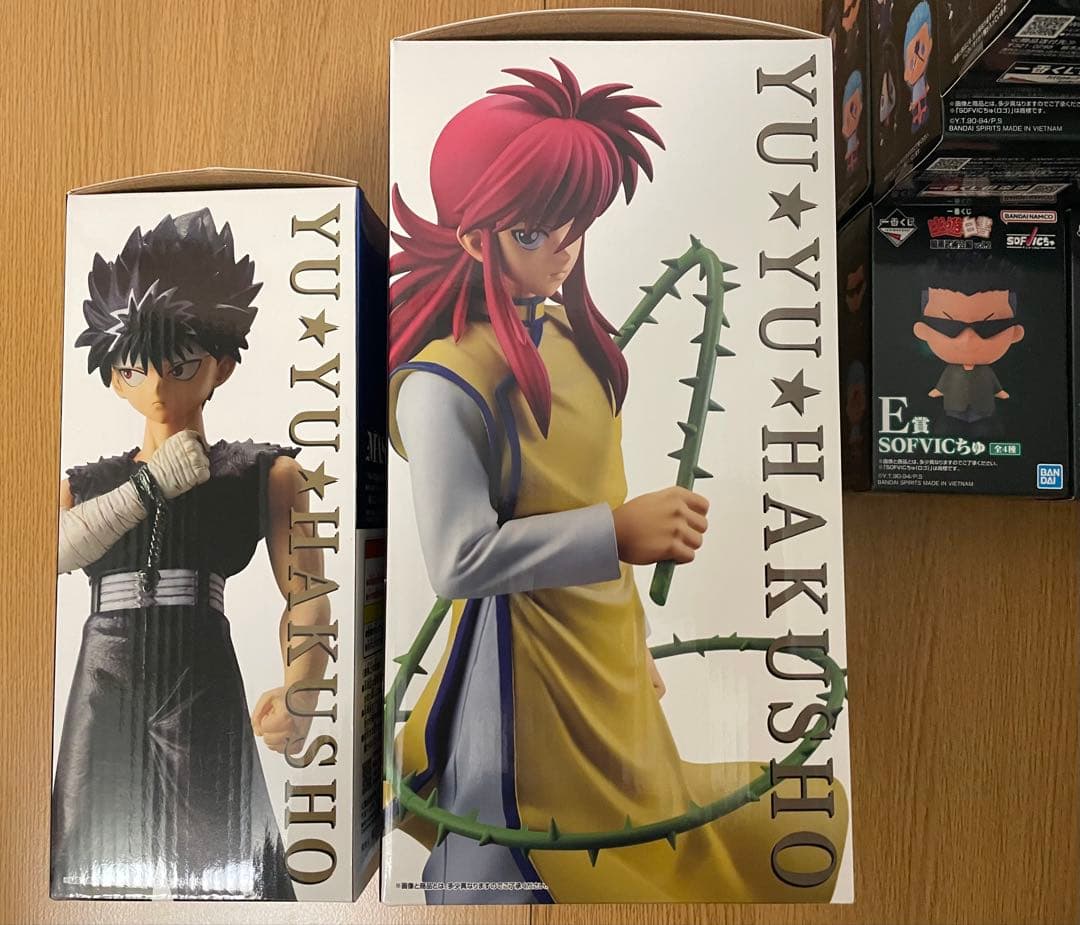 幽☆遊☆白書 MASTERLISE A賞 C賞 Ｅ賞フィギュアセット