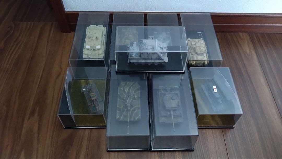 プラモデル 戦車 まとめ売り 9台