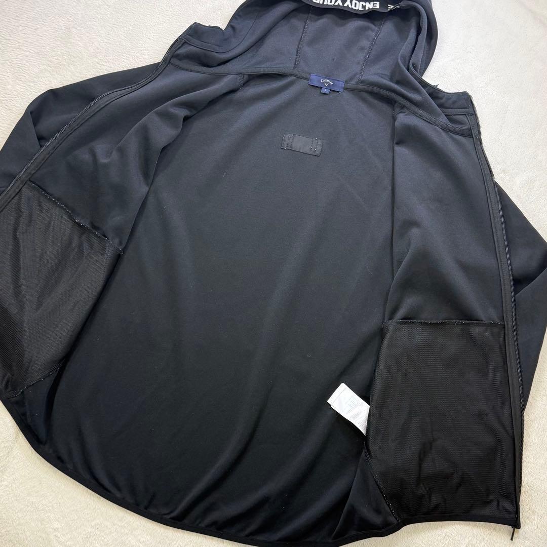 Callaway ゴルフウェア セットアップ パーカー＆パンツ ブラック