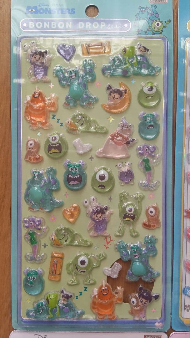 【正規品】ボンボンドロップシール　ディズニー　8枚まとめ売り