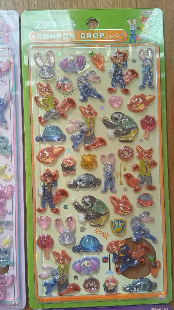 【正規品】ボンボンドロップシール　ディズニー　8枚まとめ売り