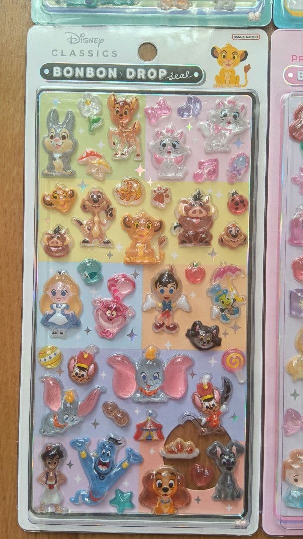 【正規品】ボンボンドロップシール　ディズニー　8枚まとめ売り