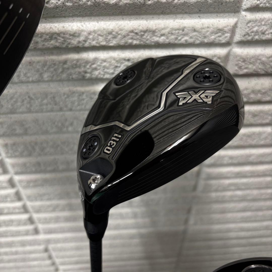 【美品】PXG 0311 BLACK OPS ドライバー4、7番ウッド3本セット