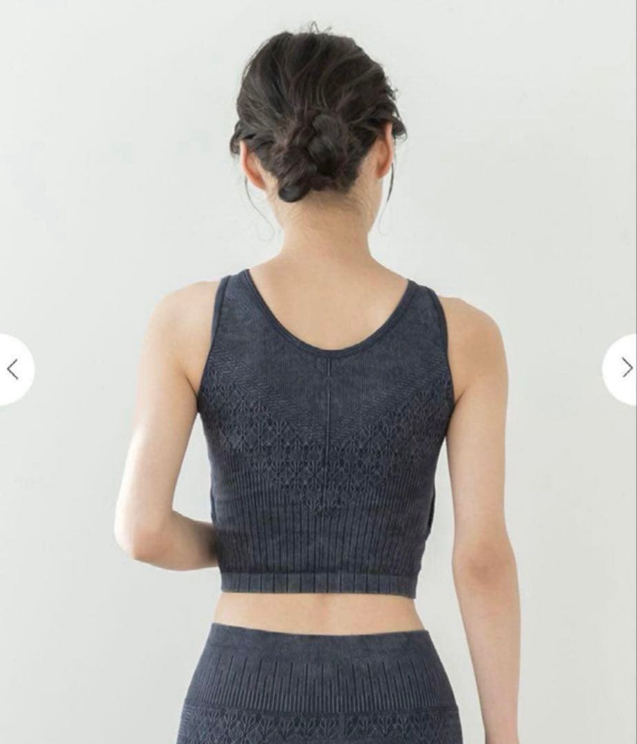 SUKALA アメリカンスリーブアクティブブラトップ S ブラック