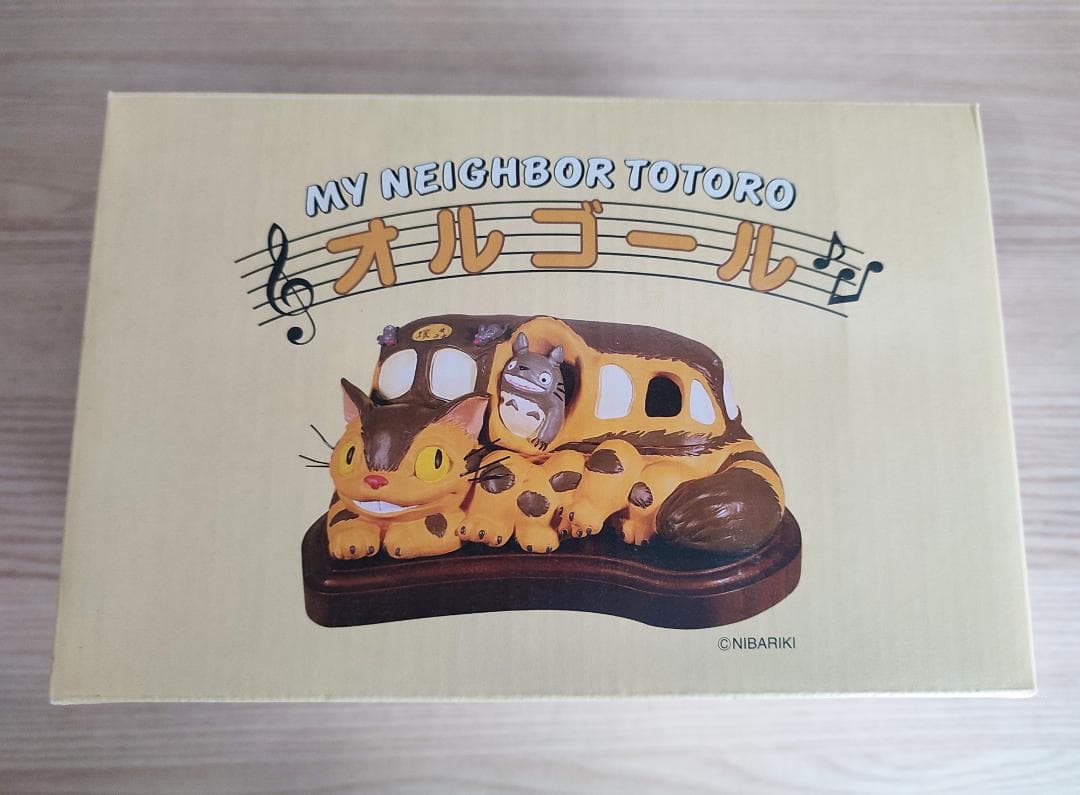 【未開封】となりのトトロ　オルゴール　宝石箱 ネコバス ジブリ