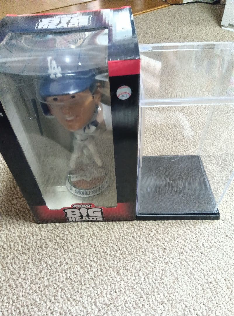 大谷翔平ドジャース初公式戦Seoul ビッグヘッドボブルヘッド 1024個限定