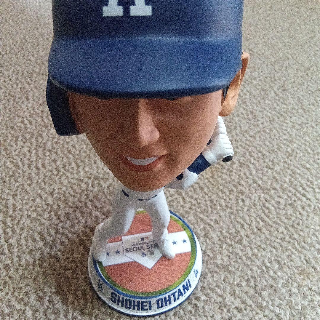 大谷翔平ドジャース初公式戦Seoul ビッグヘッドボブルヘッド 1024個限定