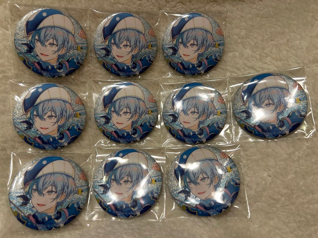 プロセカ　缶バッジ　グリ缶　46B 冬弥