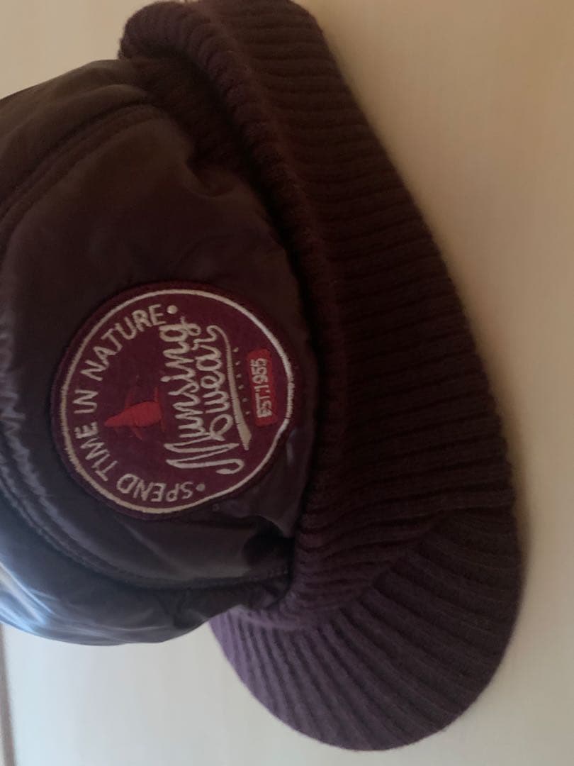 オカン　ゴルフ冬用キャップ帽　 トップドライプーツの2点