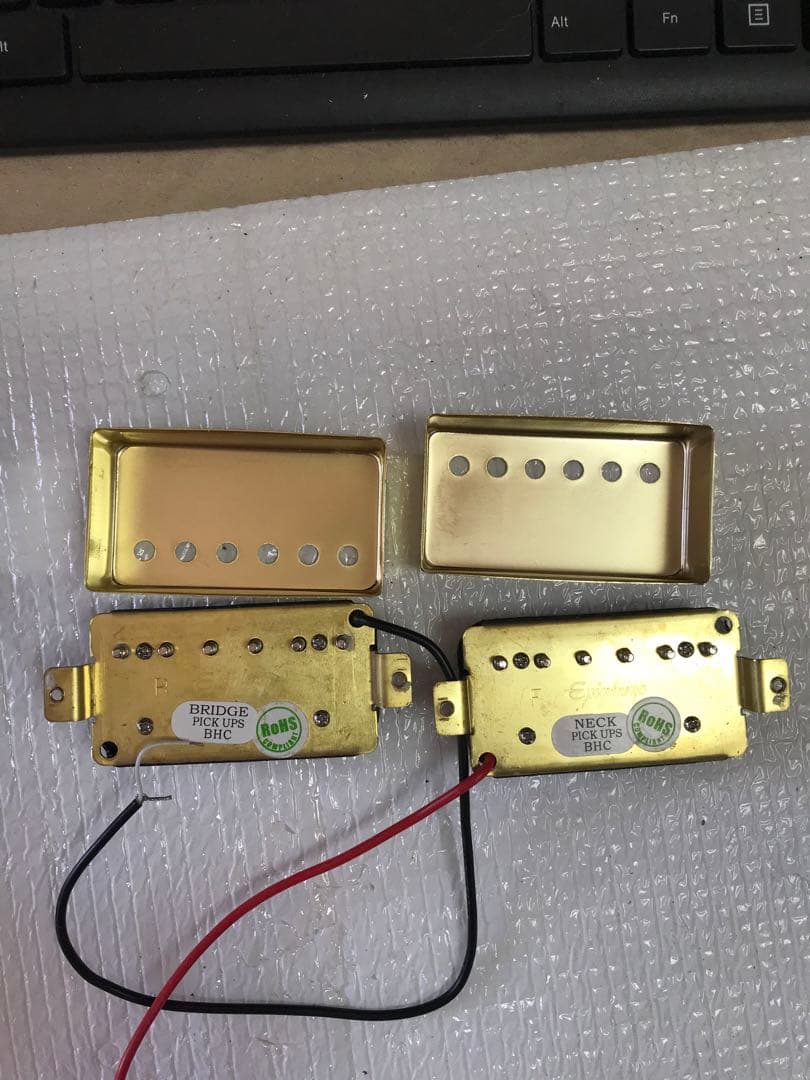 エピフォン2ハムバッカーBHC テレキャスタータイプ　コンポーネント　中古品