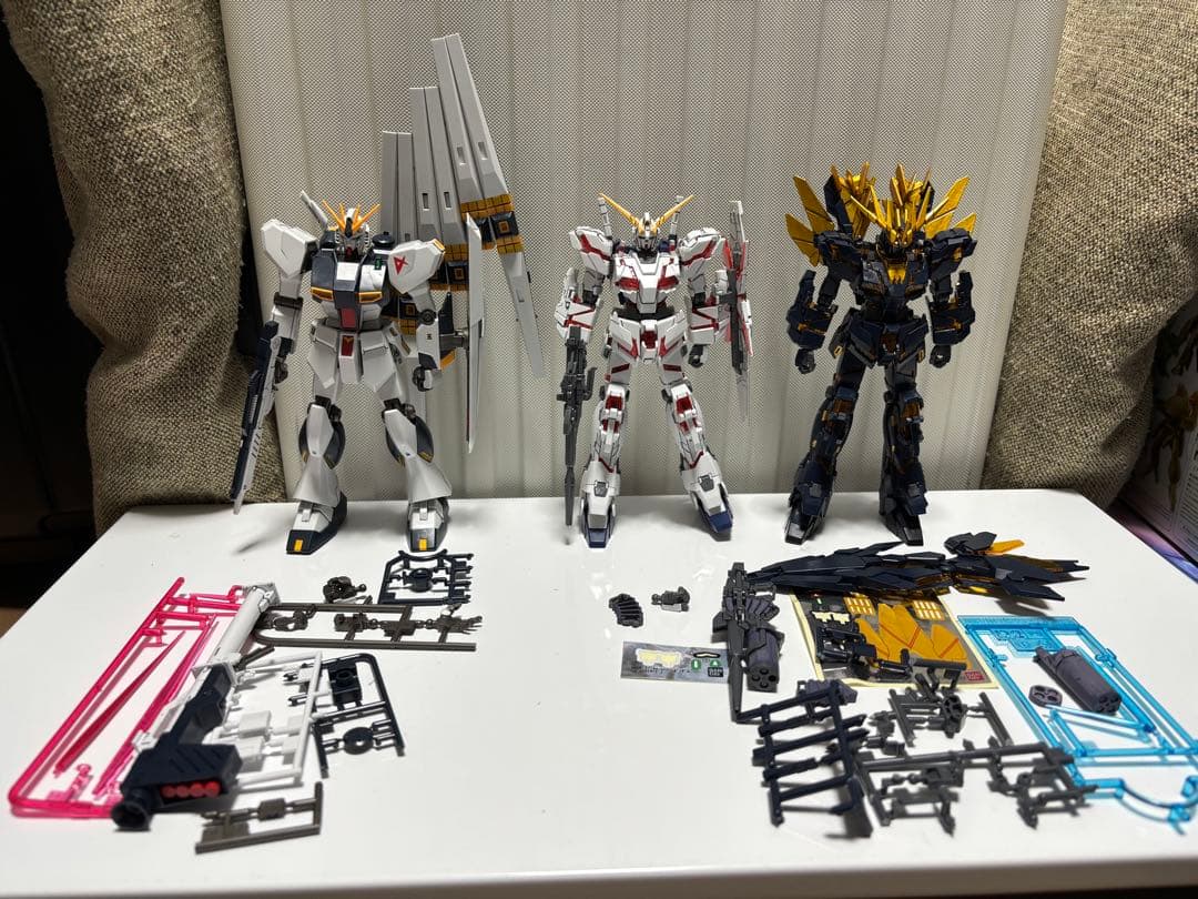 HG RGガンプラ 22体セット 主役機　完成品　未組立品新品含む ジャンク