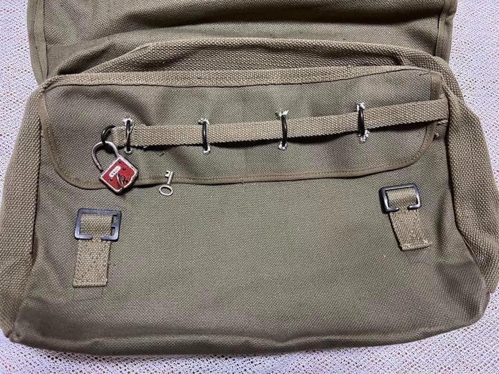 イギリス軍 ロイヤルメール 実物 メールバッグ