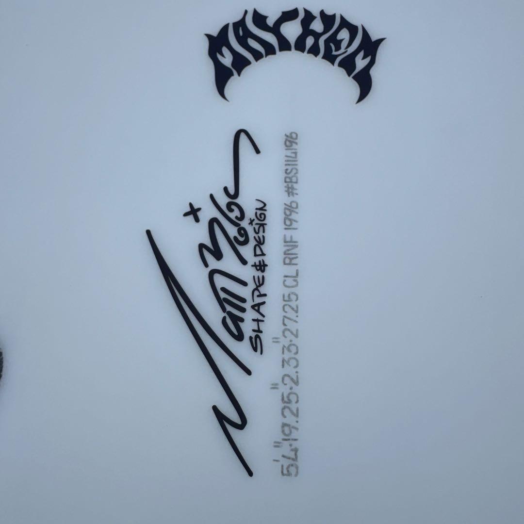 lost RNF'96 BLACK SEEP BUILT 5'4 MRフィン付き