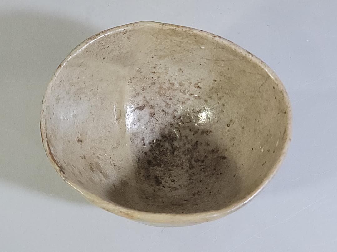 茶道具 古唐津 呼び継 茶碗 桃山時代 古美術 DT438