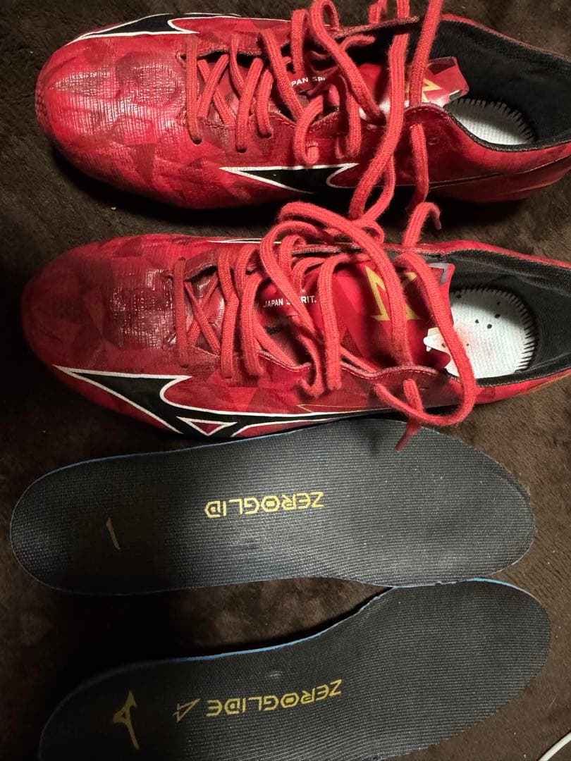 ミズノ アルファ2 ジャパン25cm レッド