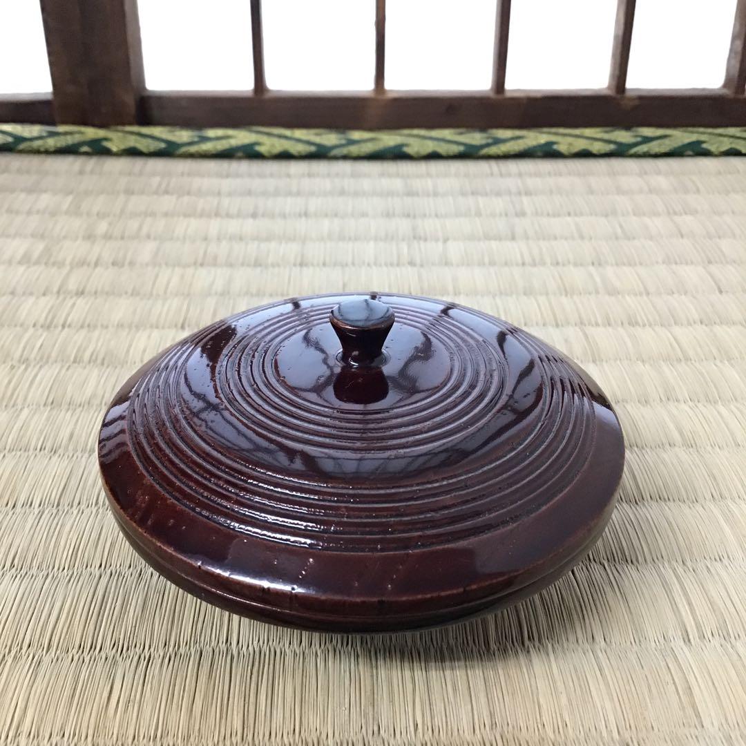 茶道具　香合　漆器　棒提灯型　木製　紙箱　S51KG
