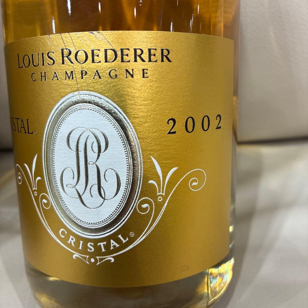 ルイロデレール クリスタル 2002 箱付 未開栓 750ml シャンパン
