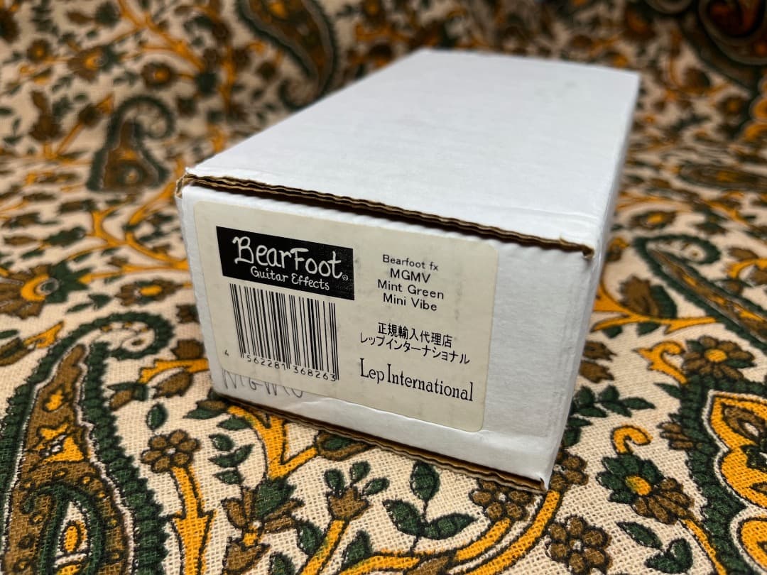 Bearfoot FX Mint Green Mini Vibe / トレモロ