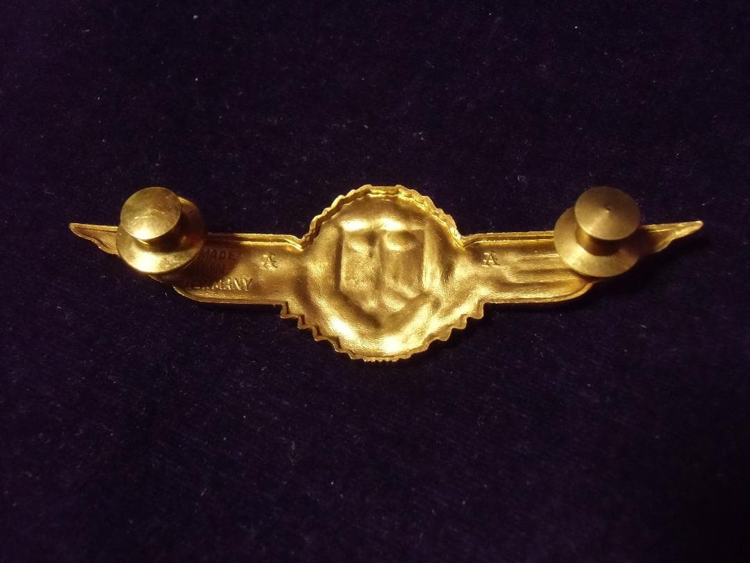ＢＷドイツ軍/連邦軍＊パイロット章/１級/ＧＯＬＤ章（実物）