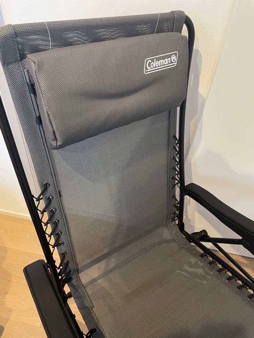 新品 難有★Coleman コールマン★限定色ダークグレー インフィニティチェア