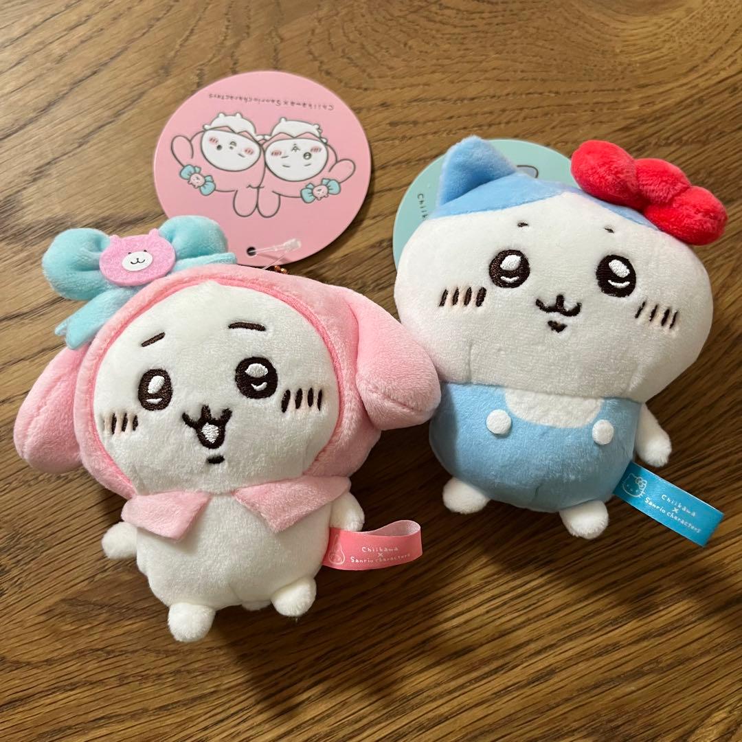 ちいかわ　ぷちミニマスコット　ちいかわマイメロ　ハチワレキティ　2個セット　美品