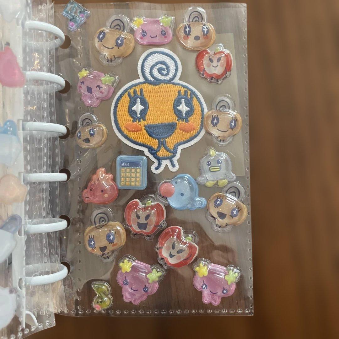 シール帳完成品　ボンボンドロップシール　たまごっち