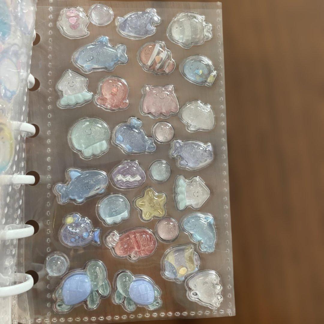 シール帳完成品　ボンボンドロップシール　たまごっち