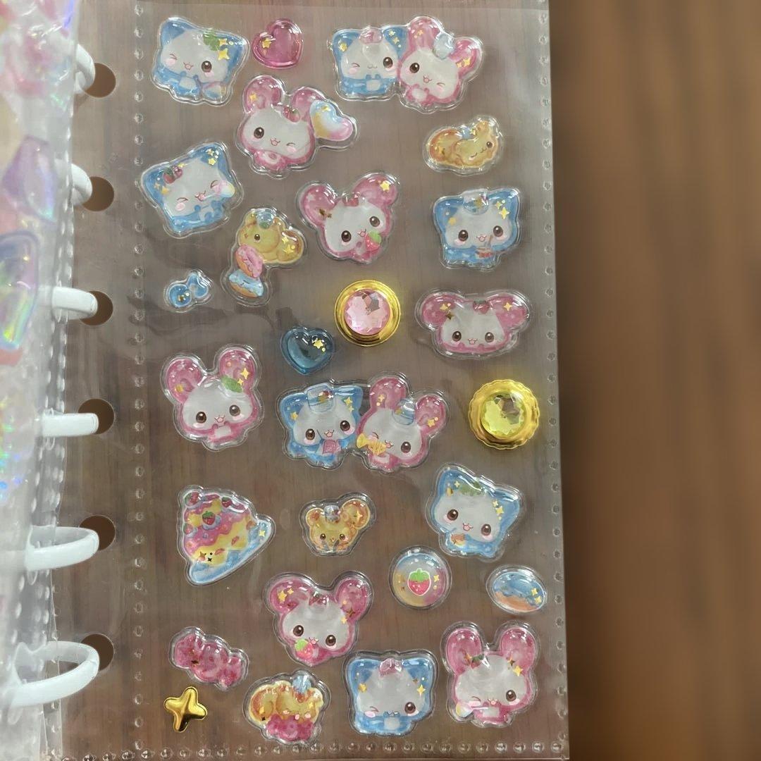 シール帳完成品　ボンボンドロップシール　たまごっち