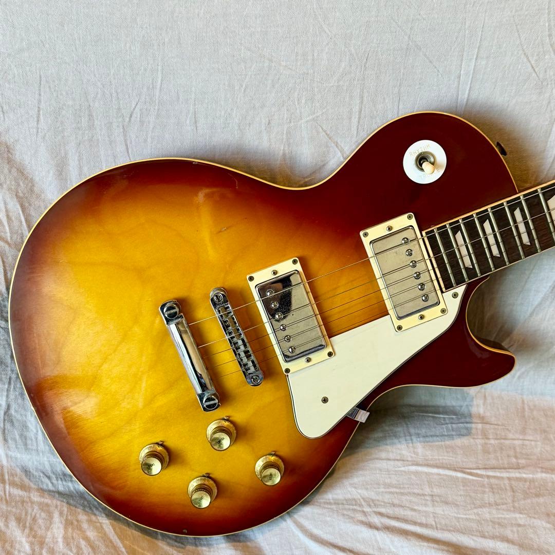 【上品な杢目】Greco 1975年製 レスポールJapan vintage