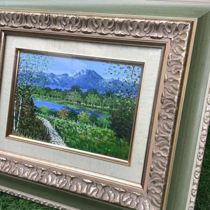 太田孝　肉筆　油彩　風景画