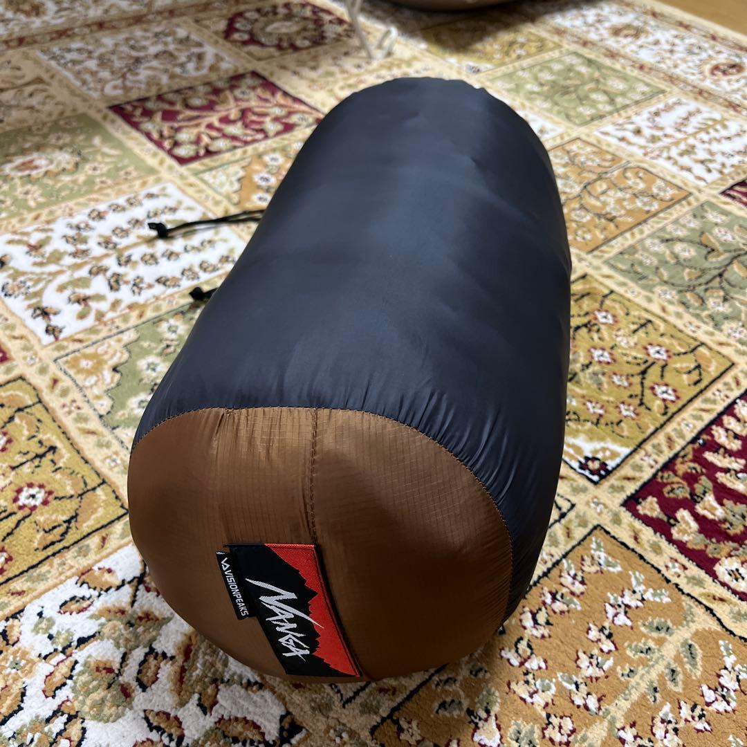 NANGA ×VISIONPEAKSコラボ商品　マミー型シェラフ　寝袋