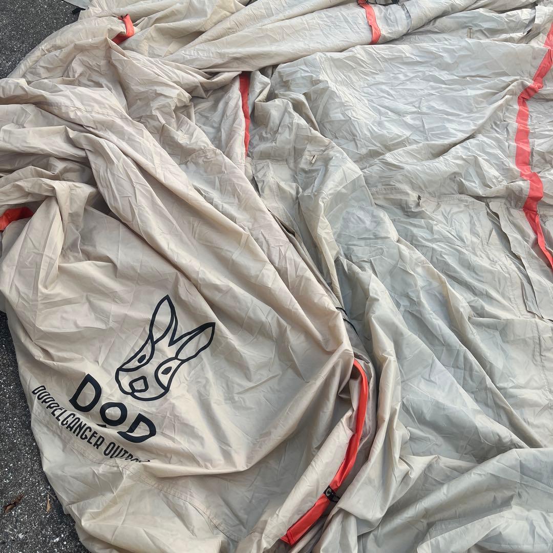 T*i様 DOD 初代 カマボコテント ディーオーディー キャンプ テント 初期