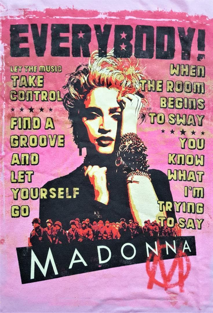 マドンナ 　Celebration - EVERYBODY!　貴重 Tシャツ