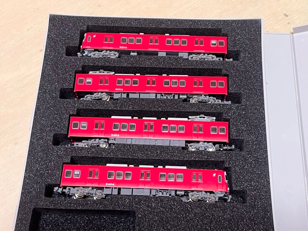 リアル化加工品　名鉄6500系標識灯2灯6504f 4両動力付き