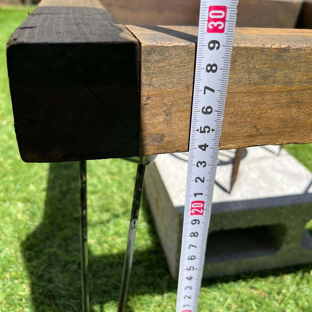 囲炉裏枠改良焚き火テーブル　五徳　火箸セット