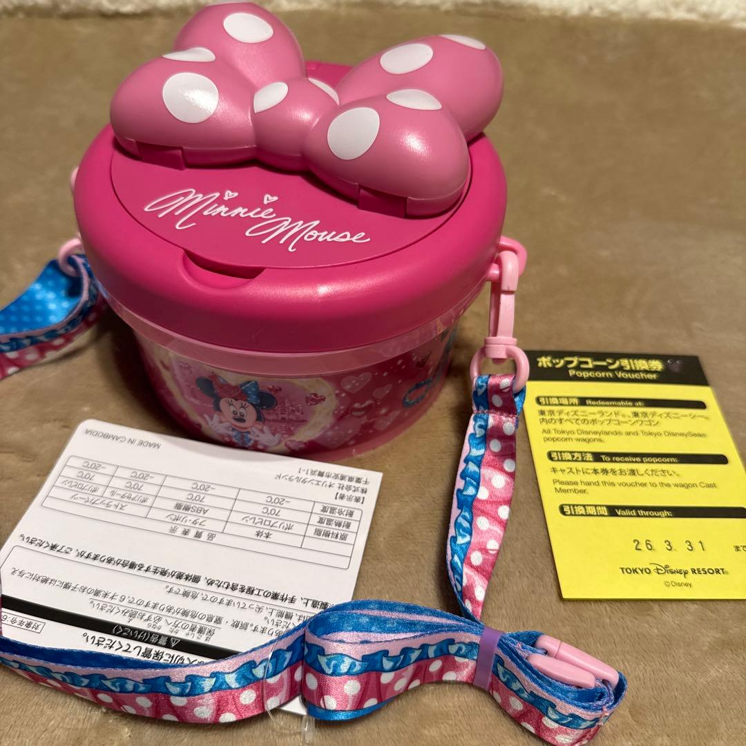 ポップコーンバケット【引換券付き】ミニー ファンダーランド パルパルーザ