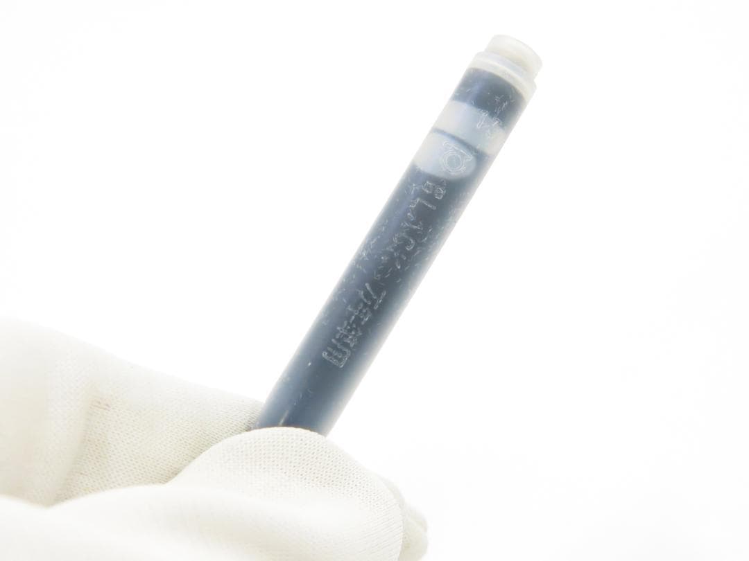 未使用　プラチナ　万年筆　ペン先14K　黒　PLATINUM　18710913